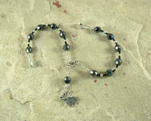 Anubis Travel Prayer Beads: Egyptian God of the Underworld and Afterlife, Guardian of the Dead - Hearthfire Handworks 