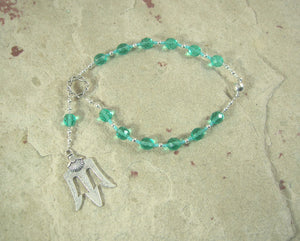 Poseidon Travel Prayer Beads: Greek God of the Sea and Patron of Sailors